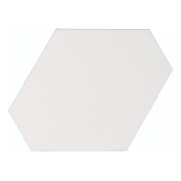 Carreau blanc mat 1 x12.4cm SCALE BENZENE WHITE MATT - 23824 -  Echantillon