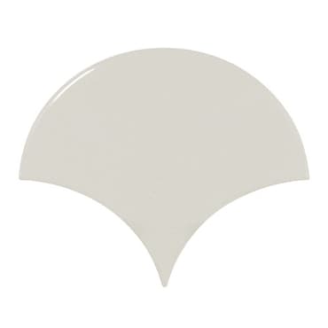 ECHANTILLON (taille variable) de Carreau menthe brillant 10.6x12cm SCALE FAN MINT