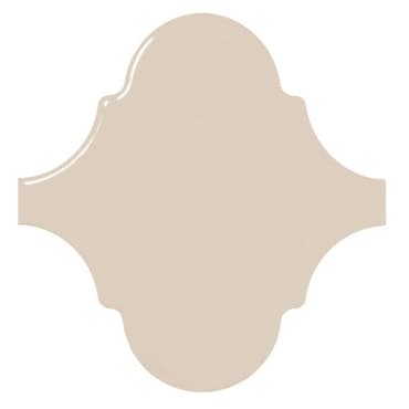 ECHANTILLON (taille variable) de Carreau beige brillant 12x12cm SCALE ALHAMBRA GREIGE