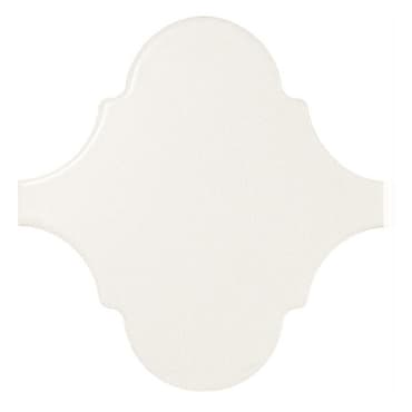 Carreau blanc mat 12x12 SCALE ALHAMBRA WHITE MATT 21933 -  - Echantillon
