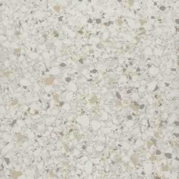 Terrazzo beige avec nuances de gris et blanc, effets marbrés, taille 60x60 cm