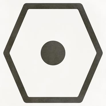 Carrelage imitation ciment JOPLIN BLANC 29.3x29.3 cm Rectifié - 0,94m²