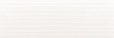 Faïence moderne unie blanche brillante à relief 30x90 cm - WICHITA Rectifié - 1.08m²
