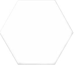 Tomettes unie ciment 19.8x22.8 cm VERSALLES BLANC - 0.84 m²