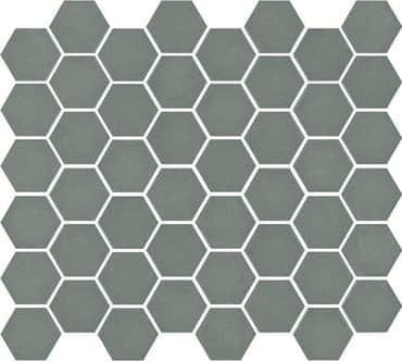 Mosaïque mini tomette hexagonale 30x30 cm SIXTIES KHAKI mate - 1m²