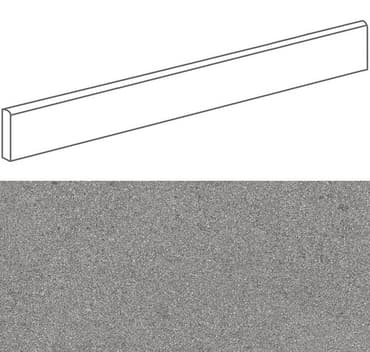 Plinthe aspect terrazzo GALBE GRIS GRIS  9,4X59,3- 1 Unités