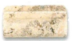Corniche pierre Travertin TR.TAS 10x5 cm - unité