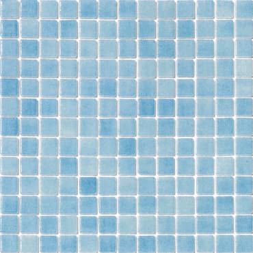 Carreau de ciment bleu ciel uni, petits carrés, 30x30 cm