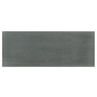 Plinthe de carreau de ciment véritable unie POIVRE 10x20 cm - 4mL