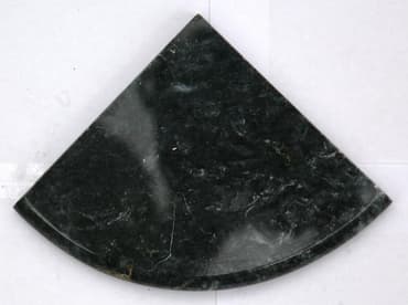 Étagère marbe noir 15x15 cm