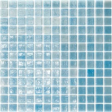 Carrelage uni bleu clair à nuances aquatiques, sans motifs, taille 30x30 cm