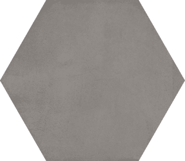 Carrelage hexagonal tomette décor anthracite 23x26.6cm BAMPTON GRAFITO - 0.50m²