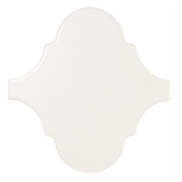 Carreau blanc mat 12x12 SCALE ALHAMBRA WHITE MATT 21933 - 0.43m²