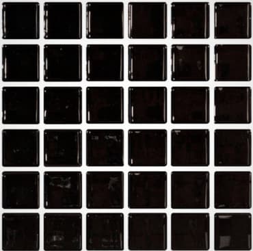 Mosaique noire 5x5 sur trame 30.7x30.7 NEGRO A-11 - 2 m²