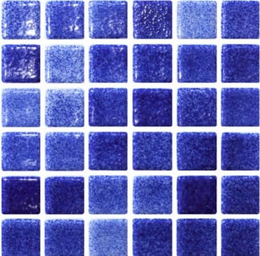 Mosaique bleu marine 5x5 sur trame 30.7x30.7 NIEBLA FUERTE A-10 - 2 m²