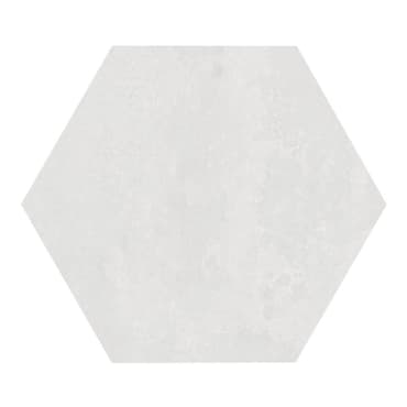 Carrelage hexagonal blanc 29.2x25.4cm URBAN HEXAGON LIGHT 23511 R9 - 1m²