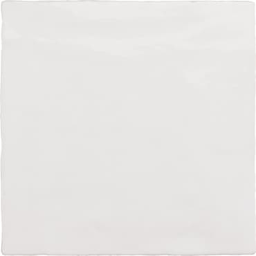 Faience nuancée effet zellige blanche 13.2x13.2 RIVIERA WHITE 25851-1 m²