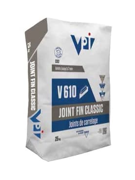 Joint fin classic pour carrelage V610 granit - 25 kg