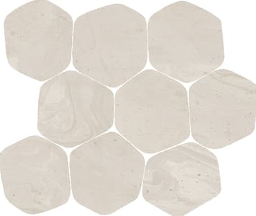 Mosaique aspect béton SPA TORI BEIGE 25X30  - 9 Unité