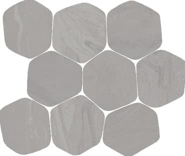 Mosaique aspect béton SPA TORI TAUPE 25X30  - 9 Unité