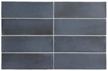 Carrelage grès cérame petit format CORTA BLUE NIGHT MATT - 5X15 - 0,5 m²