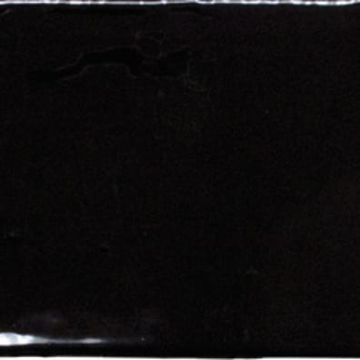 Faïence aspect zellige MASDINE NEGRO BRILLANT 7,5x30 - 1 m²