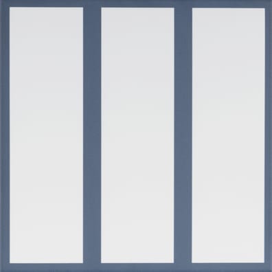 Carrelage uni OLTRE3 BLU BIANCO 18,6X18,6 - 0,45 m²