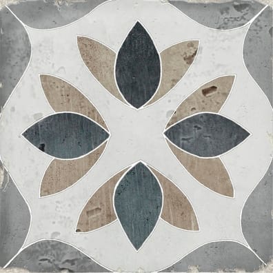 Carrelage imitation ciment ANTIC DECO AMBER - 15x15 - 0,99 m²