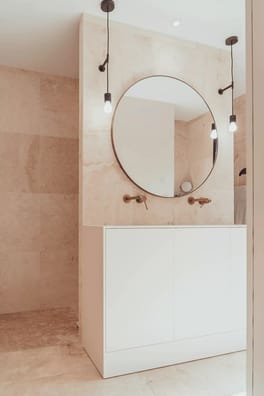 Carrelage pierre naturelle TRAVERTIN LIGHT MIX 60x90 cm 1er choix EP.15MM - 0.54 m² - As de Carreaux