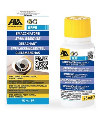 Produits d'entretien, traitants Détachant pour pierre naturelle et grès cérame Fila SR/95 75 ml - As de Carreaux