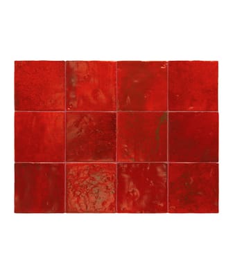 Faïence effet Zellige MONALISA VOLCANO 10x10 cm
