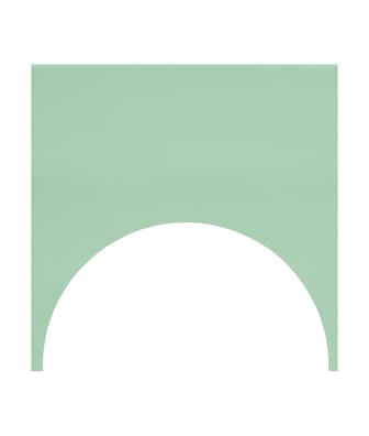 Carrelage contemporain FARGO MENTA MATT CIRKEL-OUT 15x15 cm