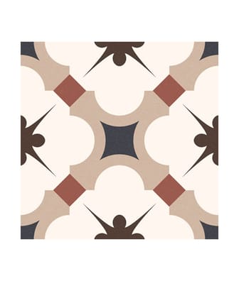Carrelage style ancien ciment GABARDINE BEIGE 16.5x16.5 cm - 0.55m²