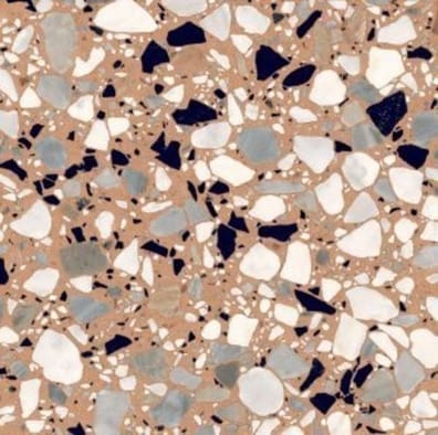 Carrelage à motif effet terrazzo 20x20 cm TERRACOTTA MACRO - 1.16m²