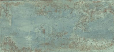 Carrelage rectifié effet métal ZINC GREEN 30X60 - 1.41m²