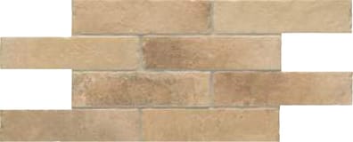 Carrelage effet brique de parement BEJA EAST NORTH 25X50 - 0,75m²