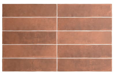 Faience zellige AURES COTTO 6X24,6- 0,5 M²
