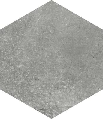 Tomettes, hexagones Carrelage hexagonal tomette anthracite vieillie 23x26.6cm RIFT Grafito - 0.504m² - As de Carreaux