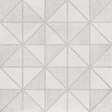 Carreaux de ciment imitation Carrelage imitation ciment décor blanc 20x20cm URBAN HANDMADE LIGHT 23536 - 1m² - As de Carreaux