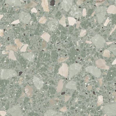Carrelage imitation ciment et terrazzo NINOV RECTIFIE VERDE ANTIDERAPANT 80X80  - 1,28 m²