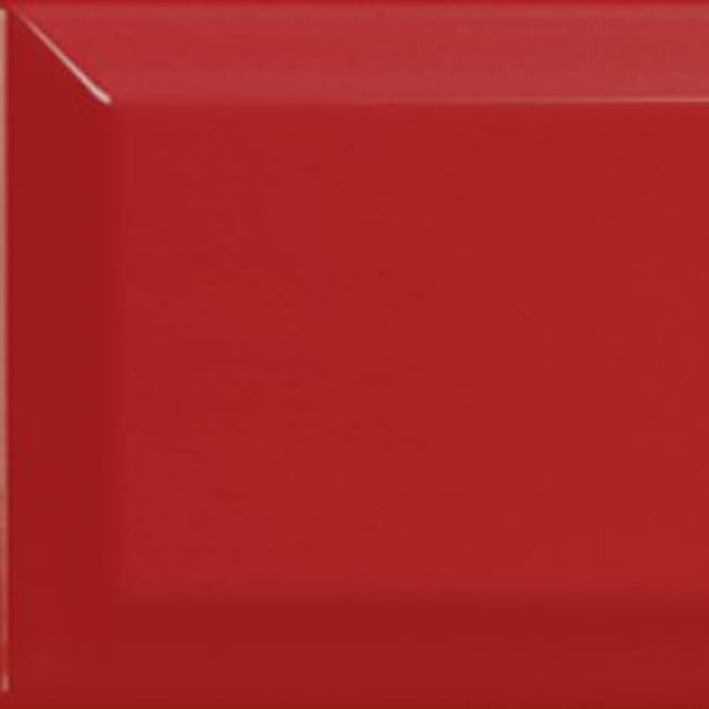 Faïence effet métro MAROME ROSSO 7,5x30 - 1 m²