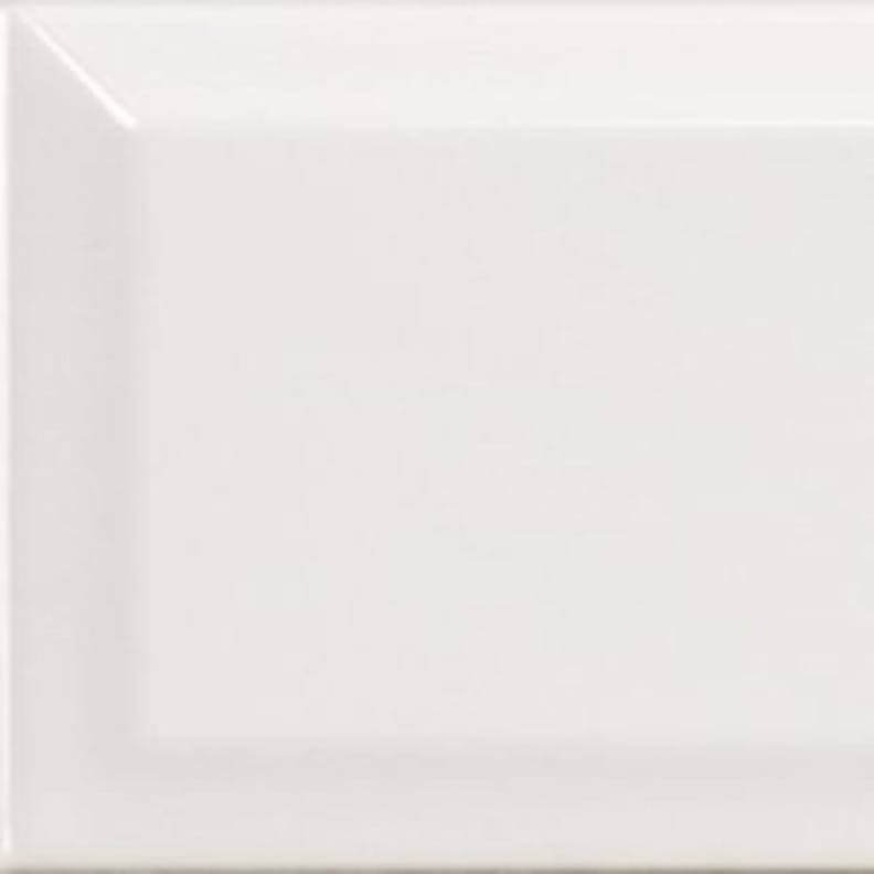 Faïence effet métro MAROME WHITE BRILLANT 7,5x30 - 1 m²