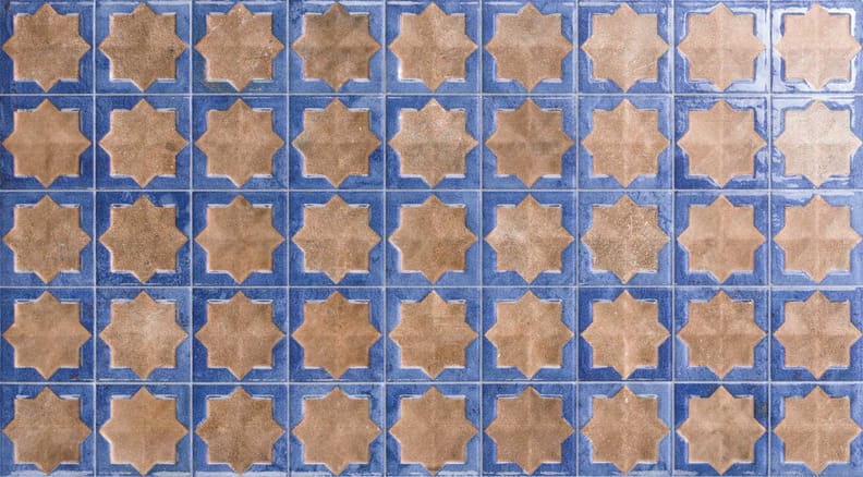Carrelage tradition TETUAN TERRA COBALT 31X56 - 1.21 m²