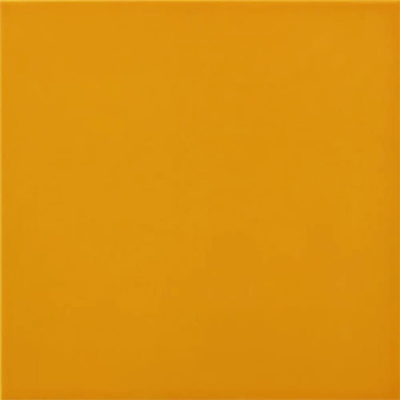 Faience colorée CARPIO OCRE 20x20 - ocre brillant ou mat - 1m²