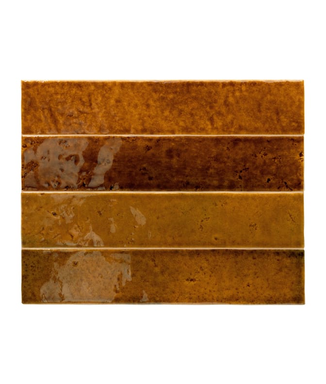 Faïence effet Zellige MONALISA RUST 6,5x32,8 cm