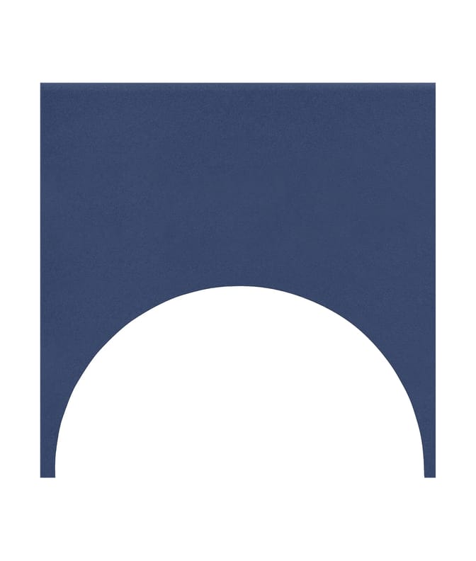 Carrelage contemporain FARGO OCEANO MATT CIRKEL-OUT 15x15 cm