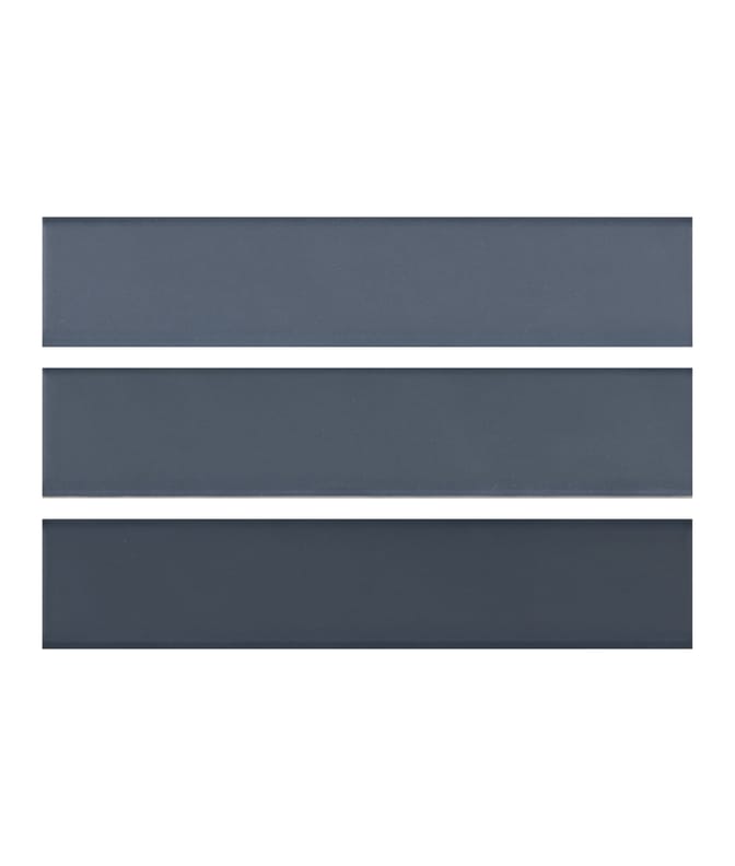 Lot de 24m² de Faïence colorée et unie THIN BLU MATT - 5x25