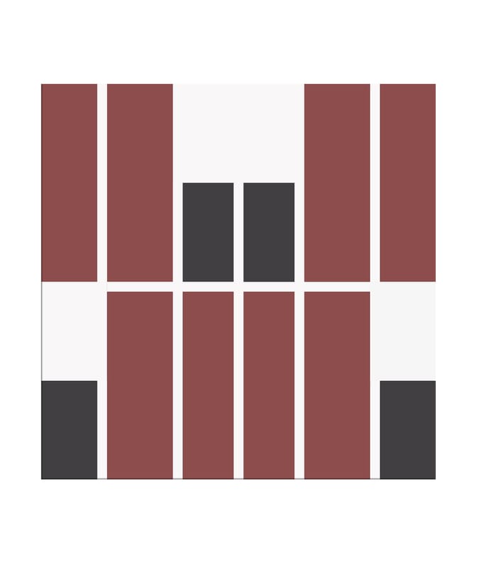 Carrelage imitation ciment GEORGES OCRE 20x20 cm