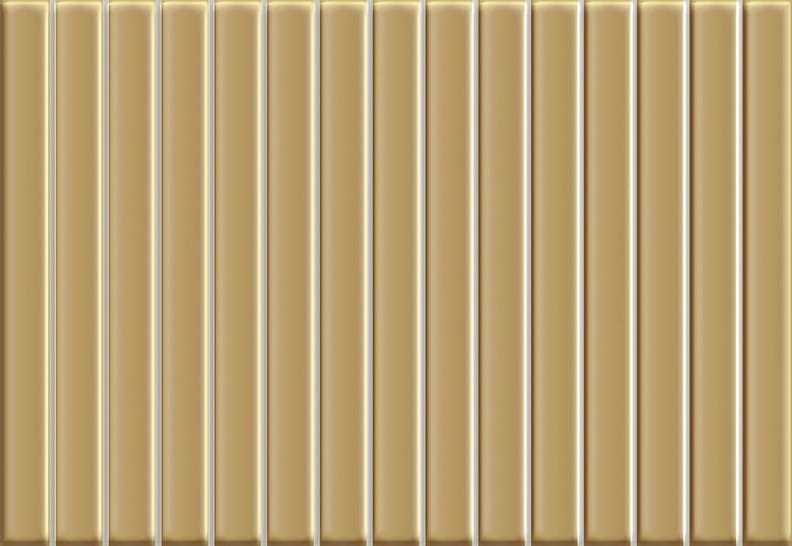 Faïence sur trame SWELL Mosaïque WAIKIKI OCRE BRILLANT 23x33.5 cm