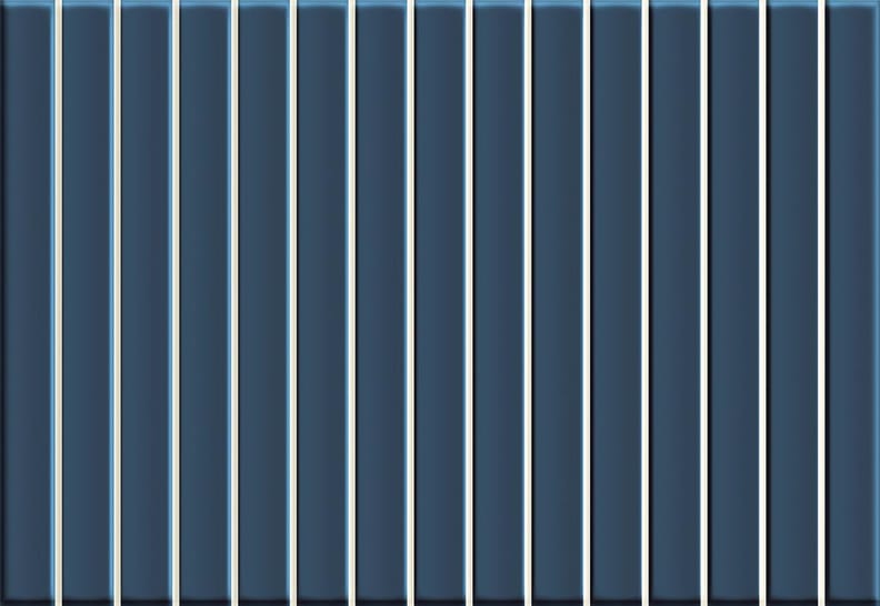 Faïence sur trame SWELL Mosaïque KAIMU AZUL MATT 23x33.5 cm